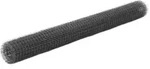vidaXL Drahtzaun Stahl mit PVC-Beschichtung 10x1,5 m Grau