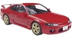 Solido PKW Modell Nissan Silvia S15 SPEC-R AERO Flame Fertigmodell PKW Modell