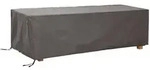 Perel Schutzh&uuml;lle f&uuml;r Tische bis zu 240 cm, Grau, rechteckig, 245 cm x 105 cm x 75
