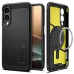 Spigen Tough Armor MagSafe H&uuml;lle Samsung Galaxy S25 Edge - Schwarz