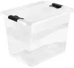 "keeeper Aufbewahrungsbox "cornelia", 24 Liter, transparent"