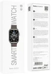 HOCO Smartwatch Y17 Smarte Sportuhr Bluetooth Technologie 300 mAh Wasserdicht Silber