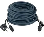 DAP FP08 - Schuko/XLR F - IEC/XLR M - Audio / Power AUDIO Strom- und Signalkabel -