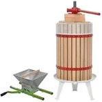 vidaXL 2-tlg. Obst- & Weinpresse und M&uuml;hle-Set