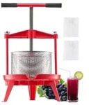 VEVOR Obstweinpresse Obstm&uuml;hle Apfelm&uuml;hle (9 L), Edelstahlkorb mit dreieckiger