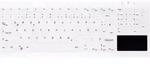 Active Key AK-C7412F-GUS-W/GE USB Hygiene-Tastatur Deutsch, QWERTZ Wei&szlig; Geeignet f.