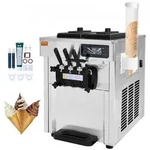 VEVOR Kommerzielle Eismaschine 18_28 L/h, 3 Geschmacksrichtungen, Italienische