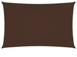 vidaXL Sonnensegel Oxford-Gewebe Rechteckig 3x6 m Braun