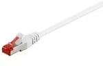 Goobay S/FTP CAT6 25m WEISS