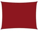 vidaXL Sonnensegel Oxford-Gewebe Rechteckig 2x2,5 m Rot