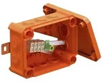 OBO Bettermann 7205740 Abzweigkasten mit Schraubklemmen, halogenfrei (L x B) 150mm x