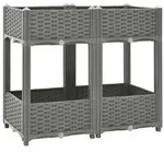 vidaXL Hochbeet 80x40x71 cm Polypropylen