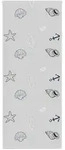 vidaXL Duschrollo 100x240 cm Stoffbreite 96 cm