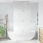vidaXL Duschrollo 120x240 cm Splash-Design