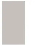 vidaXL Duschrollo 130x240 cm Stoffbreite 126 cm
