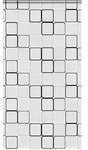 vidaXL Duschrollo mit Kassette 130x240 cm Stoffbreite 126 cm