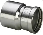 Viega Reduzierst&uuml;ck Sanpress Inox XL Edelstahl mit SC-Contur 108,0x88,9mm