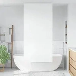 vidaXL Duschrollo 100x240 cm Stoffbreite 96 cm