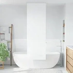 vidaXL Duschrollo 80x240 cm Stoffbreite 76 cm