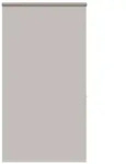 vidaXL Duschrollo mit Kassette 120x240 cm Stoffbreite 116 cm