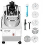 VEVOR K&uuml;chenmaschine Gem&uuml;seschneider Gem&uuml;sezerkleiner 2 Einf&uuml;ll&ouml;ffnungen,