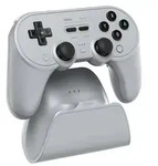 8BITDO Pro 3 Bluetooth Controller & Dock, grau