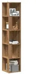 vidaXL Eckregal Artisan-Eiche 33x33x165 cm Holzwerkstoff