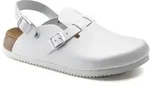 Birkenstock Clog Kay Superlauf, Naturleder, wei&szlig;, normal, 39