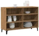 vidaXL Sideboard Artisan-Eiche 103,5x35x70 cm Holzwerkstoff