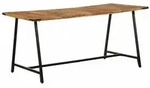 vidaXL Esstisch 160x80x75 cm Massivholz Mango