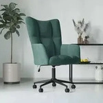 vidaXL Relaxsessel Dunkelgr&uuml;n Samt