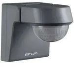 ESYLUX EM10025402 Decke, Wand, Aufputz Bewegungsmelder 280&deg; Grau IP55, IK07
