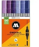Acrylmarker One4All Twin Violet Set