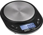 Taschenwaage W&auml;gebe.0,15kg Batteriebet.Ziffernschritt 0,01g W&auml;geplattform-D.81mm