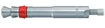 Hinterschnittanker FSU-P M10x100/20 - galvanisch verzinkter Stahl - Gewinde M10 -