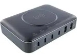 InLine&reg; Qi Powerstation Multiport, Netzteil, Ladeger&auml;t, Wireless charging Strom /