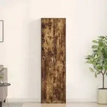 vidaXL Kleiderschrank Ger&auml;ucherte Eiche 55x25x189 cm Spanplatte