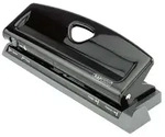 Rapesco 1725, 9 Bl&auml;tter, Schwarz, Metall, 5,5 mm, A5, Personal, Compact,...