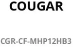 COUGAR - Geh&auml;use L&uuml;fter MHP 120 Schwarz 3er-Pack