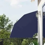 vidaXL Balkon Sichtschutz Marineblau 140 x 140 cm Polyester