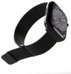 Puro 'MILANESE' Watch Apple 42-44-45-49m, schwarz