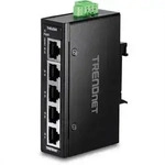 TRENDnet TI-ELC50 5-Port Ethernet Mini Switch Industrial DIN-Rail