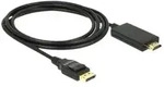 Delock - Videokabel - DisplayPort m&auml;nnlich bis HDMI m&auml;nnlich