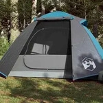 vidaXL Kuppel-Campingzelt 2 Personen Blau Wasserdicht