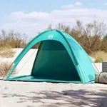 vidaXL Strandzelt Seegr&uuml;n Wasserdicht