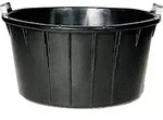 Spezialk&uuml;bel oval, schwarz 90 L
