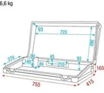 Showtec Case for Showmaster 48 Flightcase