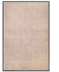 vidaXL Fu&szlig;matte Beige 80x120 cm