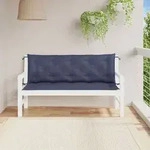 vidaXL Gartenbank-Auflagen 2 Stk. Marineblau 150x50x7 cm Oxford-Gewebe