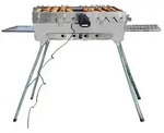 Mangal Astana mit Drehspie&szlig;regler 11 Spie&szlig;e 230V Alumotor